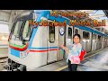 My Journey In Hyderabad Metro Rail Nagole To Miyapur Travel Vlog L T Pvt Ltd