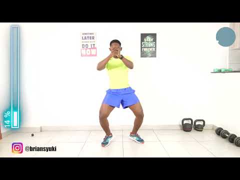 45 Minute Intense Running Workout at Home for Slimming 400 Calories