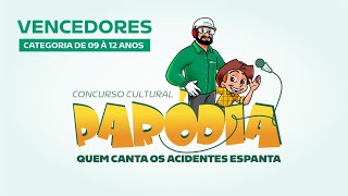 Resultado do Concurso Cultural de Paródia - 09 à 12 anos