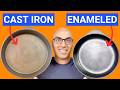 Cast Iron Vs Enameled Cast Iron My Tests Reveal The REAL Differences