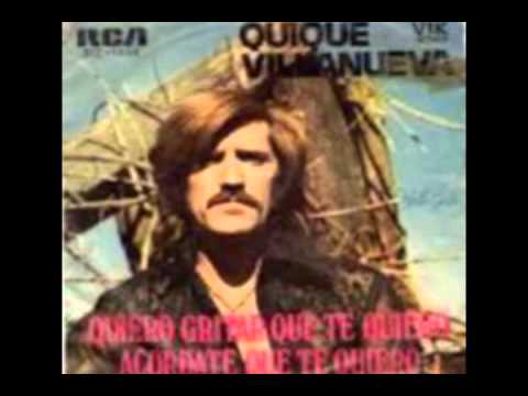 QUIQUE VILLANUEVA   ROMÁNTICOS  ENGANCHADOS