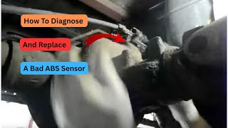 How to change a rear abs sensor 1997-2004 Dodge Dakota