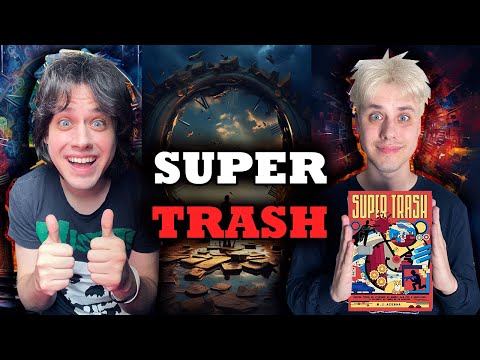 um LIVRO GRATUITO que nos surpreendeu: SUPER TRASH