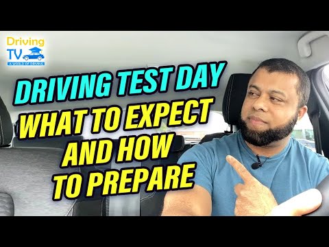 WHAT TO EXPECT AND HOW TO PREPARE ON DRIVING TEST DAY!