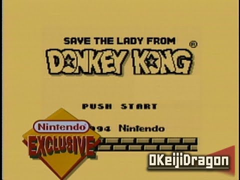 Donkey Kong '94 (GB) Prototype Footage | Nintendo Power Previews Vol. 7 [LD / 1994]