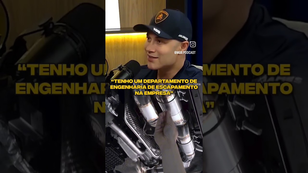 “Tenho um departamento de engenharia de escapamento na empresa” #shorts