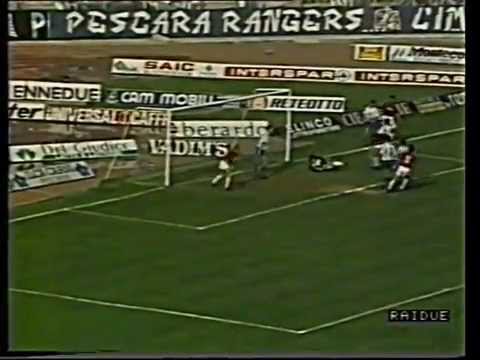 1988/89, Serie A, Pescara - Milan 1-3 (02)