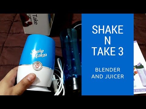 Shake N Take 3: The juicer for all health conscious! Video
