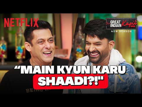 Salman Khan's ULTIMATE Reply To All Marriage Questions 😳 | #TGIKS | Netflix India