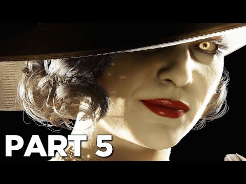 RESIDENT EVIL 8 VILLAGE Walkthrough Gameplay Part 5 - LADY DIMITRESCU (FULL GAME)
