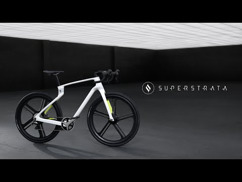 The Superstrata: Custom 3D-printed carbon fiber e-bike