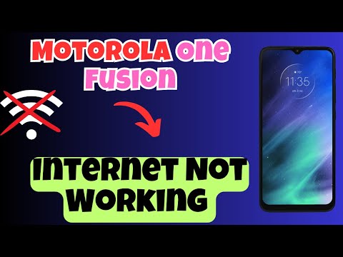 Internet Not Working Motorola One Fusion / Plus || How to solve internet issues