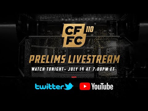 CFFC 110 Prelim Fights | FREE MMA LIVESTREAM