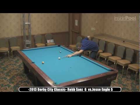 4 Robb Saez vs. Jesse Engle Bigfoot 10-Ball 2013 Derby City Classic part 4
