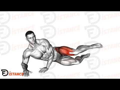 Exercice Kickback latéral en position couchée