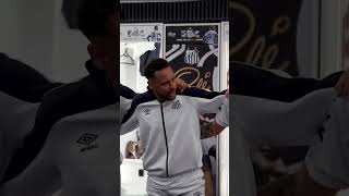 LÍDER É LÍDER, NÃO TEM JEITO!🔥👑 Neymar fez um belo discurso na preleção de Santos x Vasco! #shorts