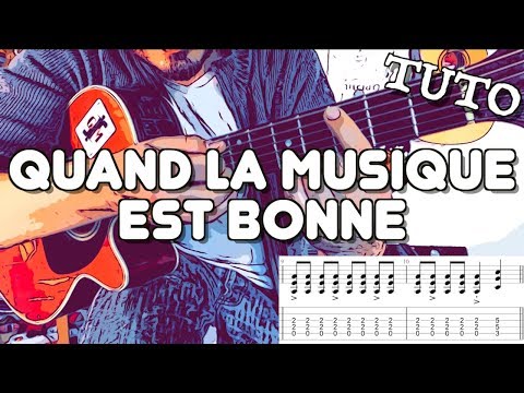 J.J GOLDMAN (Quand La Musique Est Bonne) - TUTO GUITARE Acoustique (Confinement Jour 10)