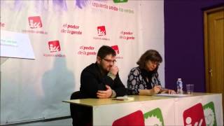 preview picture of video 'Charla con Paloma López, Eurodiputada de IU, en Almansa'