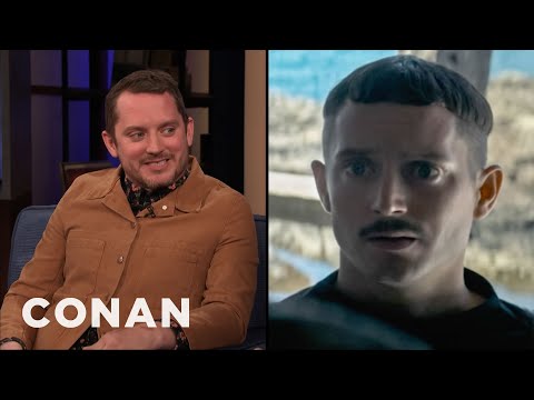Elijah Wood在他獨特的 "來找爸爸 "的造型--CONAN on TBS (Elijah Wood On His Unique “Come To Daddy” Look - CONAN on TBS)