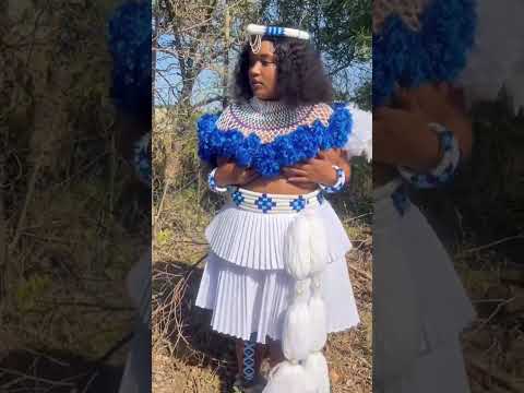 blue attire Zulu #africa #tradition #culture #shortsfeed #southafrica #zulu #africanfolklore