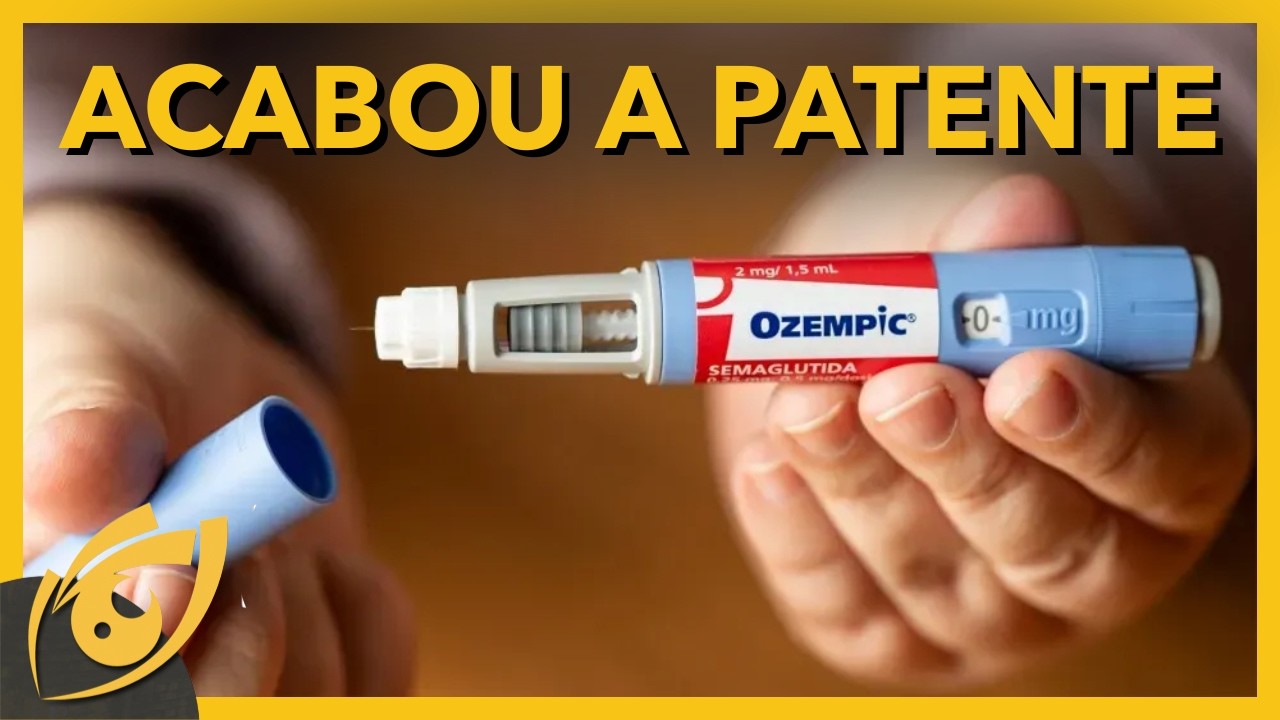 O FIM da PATENTE de substância usada na OZEMPIC: O problema da PROPRIEDADE INTELECTUAL