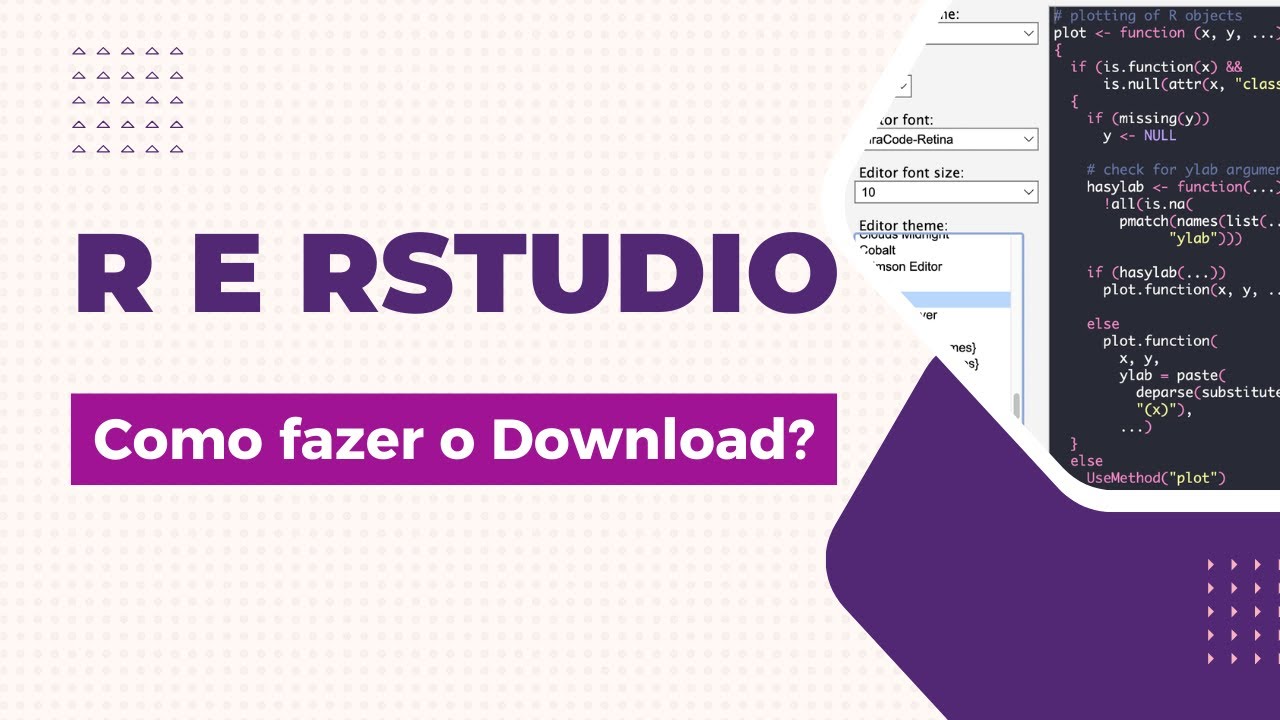 Instalação R e RStudio 2024