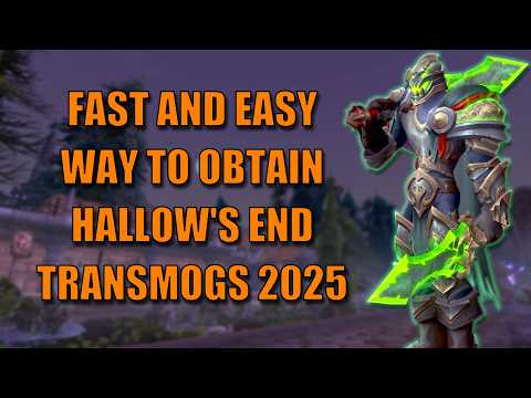 Fast and EASY Way To Obtain NEW Hallow's End Transmog 2025