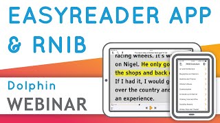 RNIB Bookshare and EasyReader Webinar