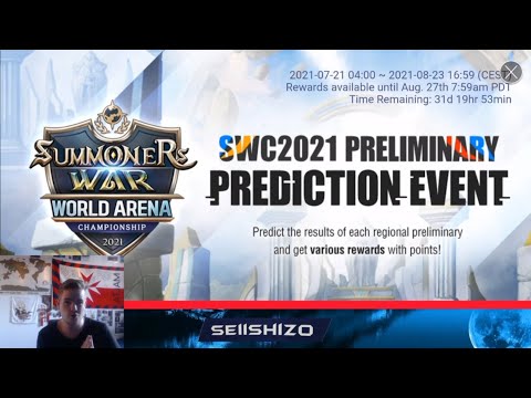 SWC 2021 Americas & Korean Prelim Predictions Event! - Summoners War