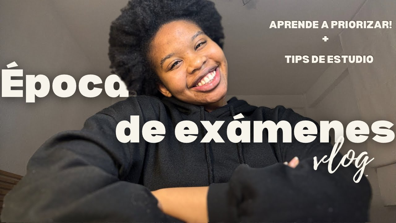 VLOG: Preparándome para los exámenes+ pirámide de prioridades + consejos para estudiantes