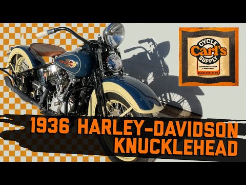 This Old 1936 Harley-Davidson EL Knucklehead