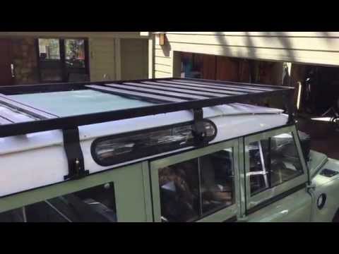 31: Front Runner Roof Rack Install - LAND ROVER SERIES 2A