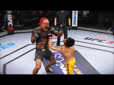 Bruce Lee vs. Freak (EA sports UFC 3) - K1 Rules