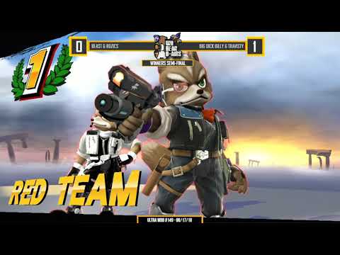 Ultra WBB #149 | Beast & Rozics vs Big Dick Billy & Travisty - Winners Semi-Final - Super Smash Bros