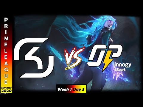 SK Gaming Prime vs OP innogy Highlights | Prime League Pro Division Summer 2020 | Week 1 Day 3