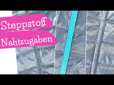 Sewing quilted fabric | Working with seam allowances with folded elastic or felled seams | DIY se...