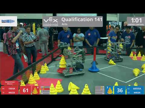 2018 VRC Arts Q141 - 1064A 9932E vs 68555A 4403A - 95 to 82