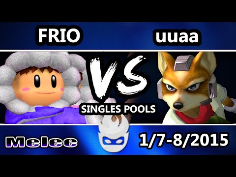 Paragon 2015 - AO | Frio (Ice Climbers) Vs. EE | uuaa (Fox) SSBM Singles Pools - Melee