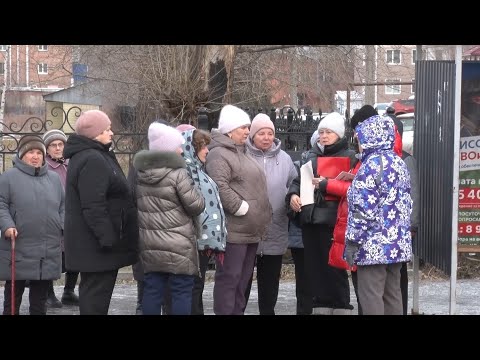 Жители Котельщиков просят перенести остановку ближе к их району (28.11.25г., Бийское телевидение)