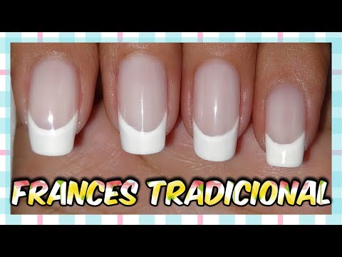 COMO HACER EL FRANCES TRADICIONAL FÁCIL  ♥♥♥ NailArt By Andy