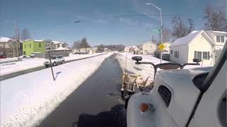 Snow plow driver