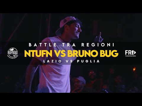 BRUNO BUG vs NTUFN - TEAM PUGLIA vs TEAM LAZIO - BATTLE fra REGIONI - Rap Freestyle Battle