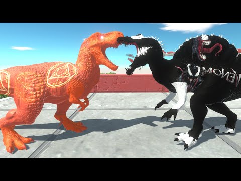 DR STRANGE T-REX RUN TO DEAD MOUTAIN - Animal Revolt Battle Simulator