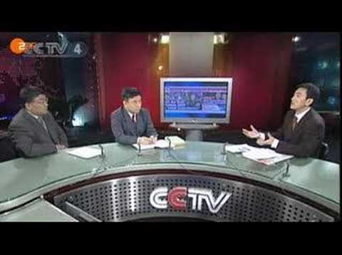 China TV about Western media, Tibet, heute, ZDF, 27-03-2008