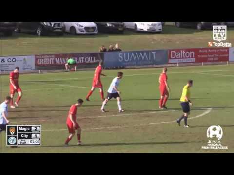 2016 NNSWF NPL Round 17 Highlights - Broadmeadow Magic v Charlestown City Blues