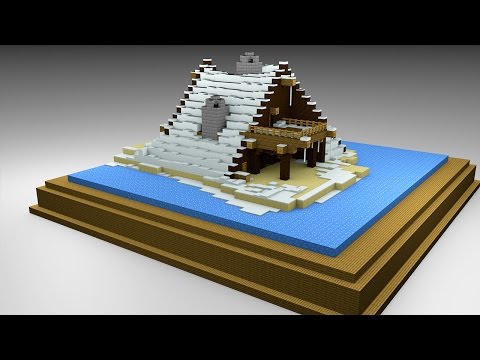 INSANE ICE LAKE HOUSE BUILD!! 🏔️ | Andyisyoda Minecraft