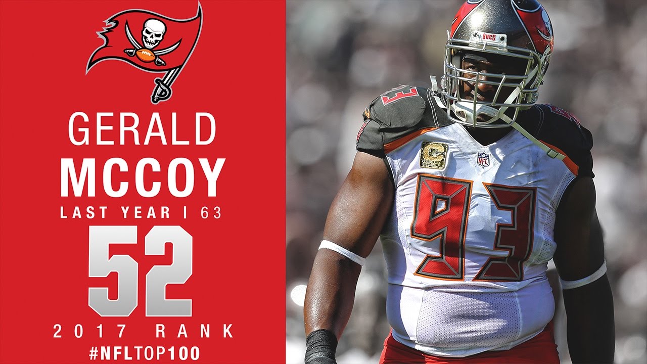 #52: Gerald McCoy (DT, Buccaneers) | Top 100 Players of 2017 | NFL