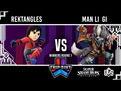 Tripoint Smash 141  -  Winners Round 1  -  Rektangles(Mii Brawler) Vs. Man Li  Gi(Wolf)