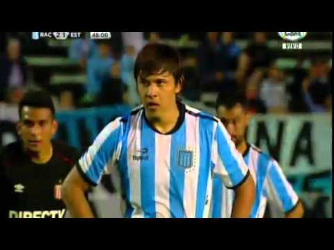 Gol de Oscar Romero de penal. Racing 2 - 1 Estudiantes - Amistoso de verano 2016