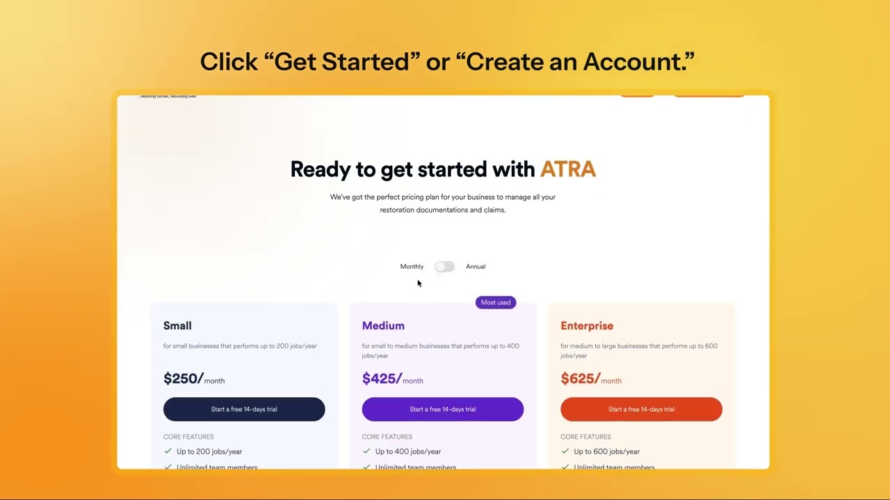 Getting started with ATRA